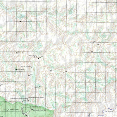 Getlost Map 7766 LAURA Topographic Map V14d 1:75,000 QLD Preview 3