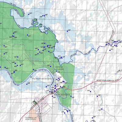Getlost Map 7162 NORMANTON Topographic Map V14d 1:75,000 QLD Preview 3