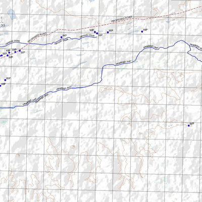 Getlost Map 7462 STRATHMORE Topographic Map V14d 1:75,000 QLD Preview 3