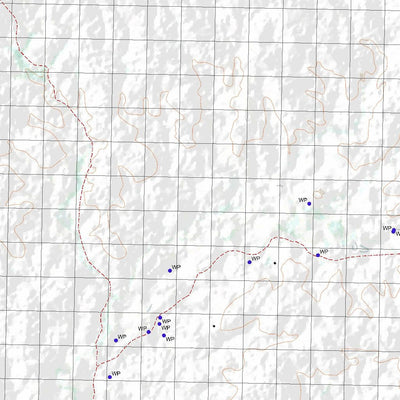 Getlost Map 7467 CROSBIE CREEK Topographic Map V14d 1:75,000 QLD Preview 3