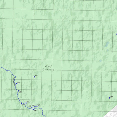 Getlost Map 7464 PANDANUS CREEK Topographic Map V14d 1:75,000 QLD Preview 2