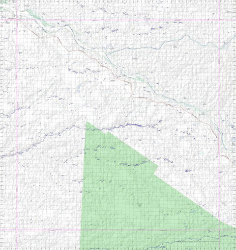 Getlost Map 7465 KINGFISH LAGOON Topographic Map V14d 1:75,000 QLD Preview 1