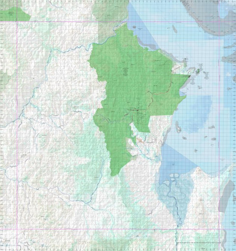 Getlost Map 7572 CAPE WEYMOUTH Topographic Map V14d 1:75,000 QLD Preview 1