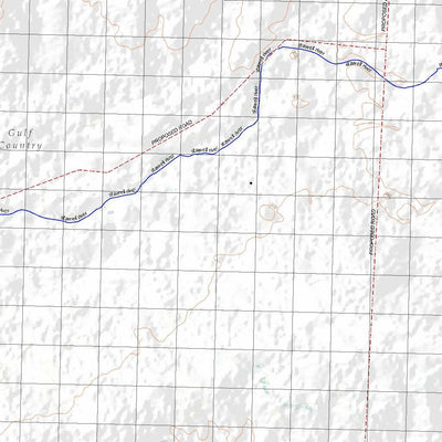 Getlost Map 7557 COALBROOK Topographic Map V14d 1:75,000 QLD Preview 2