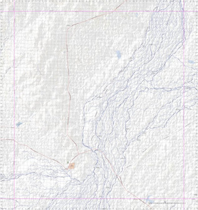 Getlost Map 7447 WINDORAH Topographic Map V14d 1:75,000 QLD Preview 1