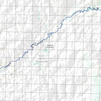 Getlost Map 7468 STRATHMAY Topographic Map V14d 1:75,000 QLD Preview 2