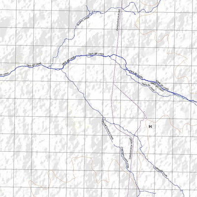 Getlost Map 7850 OAKHAMPTON Topographic Map V14d 1:75,000 QLD Preview 3