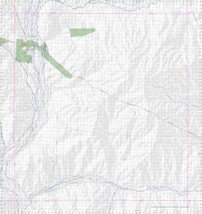 Getlost Map 7852 MUTTABURRA Topographic Map V14d 1:75,000 QLD Preview 1