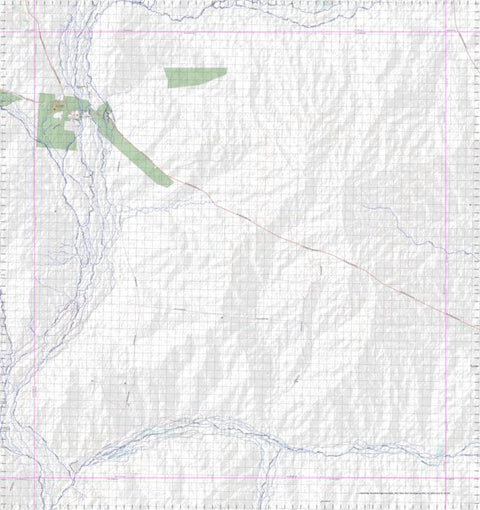 Getlost Map 7852 MUTTABURRA Topographic Map V14d 1:75,000 QLD Preview 1