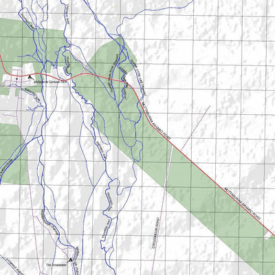 Getlost Map 7852 MUTTABURRA Topographic Map V14d 1:75,000 QLD Preview 3