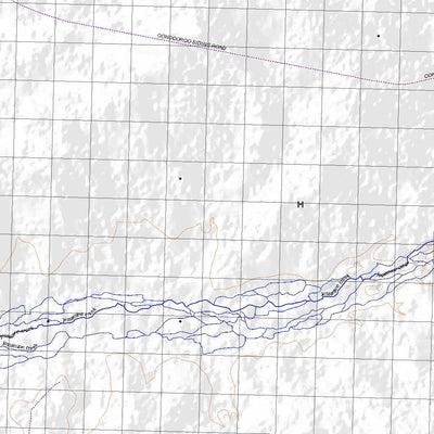 Getlost Map 7553 WINTON Topographic Map V14d 1:75,000 QLD Preview 2