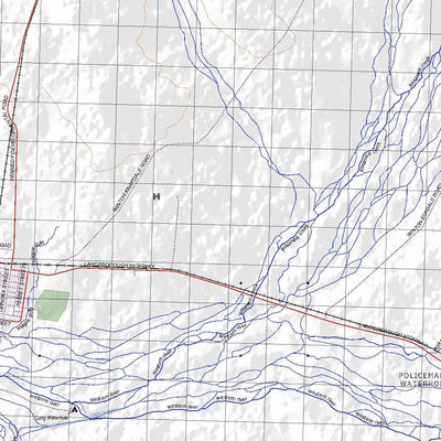 Getlost Map 7553 WINTON Topographic Map V14d 1:75,000 QLD Preview 3