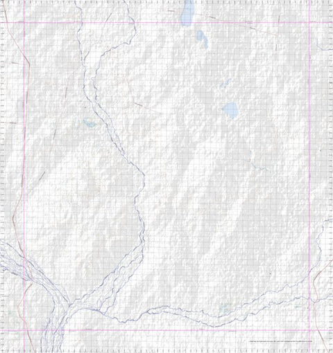 Getlost Map 7853 POTOSI Topographic Map V14d 1:75,000 QLD Preview 1