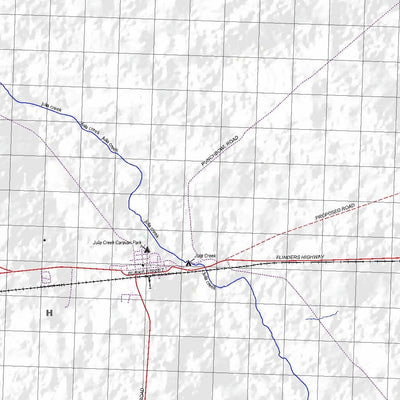 Getlost Map 7256 JULIA CREEK Topographic Map V14d 1:75,000 QLD Preview 3
