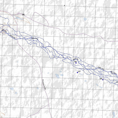 Getlost Map 7258 MILLUNGERA Topographic Map V14d 1:75,000 QLD Preview 3
