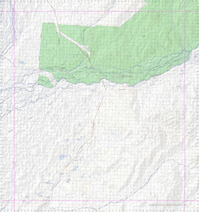 Getlost Map 7547 RETREAT Topographic Map V14d 1:75,000 QLD Preview 1