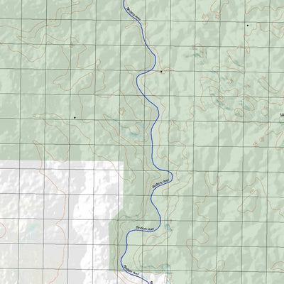 Getlost Map 7857 WHITE MOUNTAINS Topographic Map V14d 1:75,000 QLD Preview 2