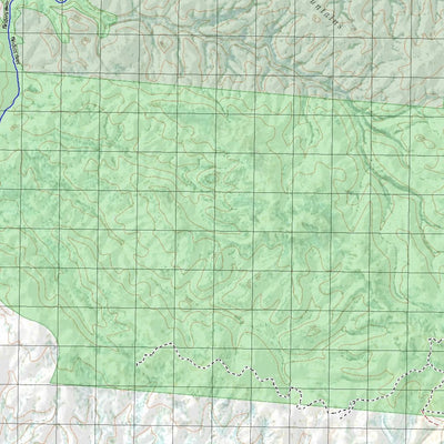 Getlost Map 7857 WHITE MOUNTAINS Topographic Map V14d 1:75,000 QLD Preview 3