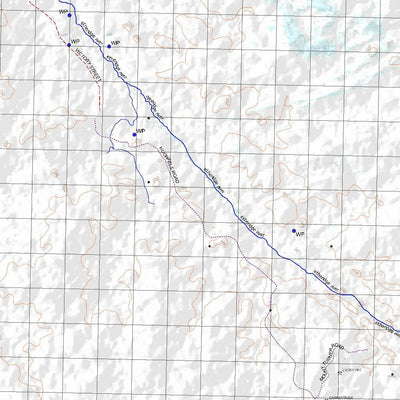 Getlost Map 7561 FOREST HOME Topographic Map V14d 1:75,000 QLD Preview 3