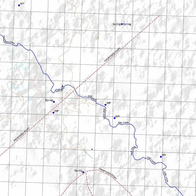 Getlost Map 7259 SAVANNAH DOWNS Topographic Map V14d 1:75,000 QLD Preview 3