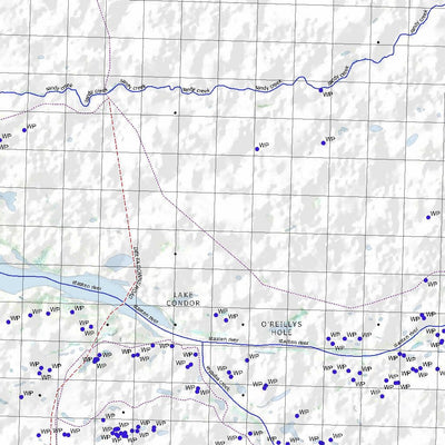 Getlost Map 7265 GALBRAITH Topographic Map V14d 1:75,000 QLD Preview 3