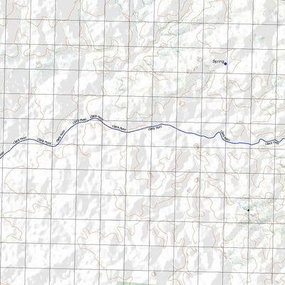 Getlost Map 7559 BELLFIELD Topographic Map V14d 1:75,000 QLD Preview 2