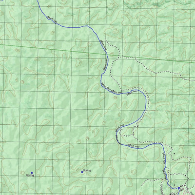 Getlost Map 7559 BELLFIELD Topographic Map V14d 1:75,000 QLD Preview 3
