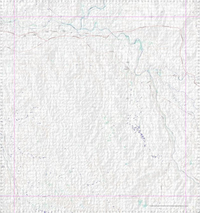 Getlost Map 7664 WALSH Topographic Map V14d 1:75,000 QLD Preview 1