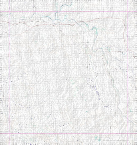 Getlost Map 7664 WALSH Topographic Map V14d 1:75,000 QLD Preview 1