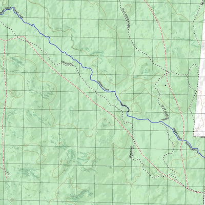 Getlost Map 7552 VINDEX Topographic Map V14d 1:75,000 QLD Preview 3