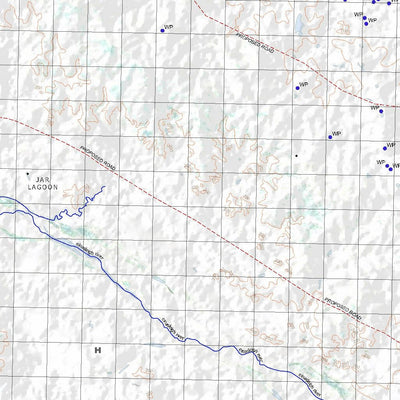Getlost Map 7562 ABINGDON DOWNS Topographic Map V14d 1:75,000 QLD Preview 3
