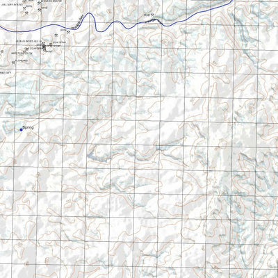 Getlost Map 7558 MOUNT NORMAN Topographic Map V14d 1:75,000 QLD Preview 3