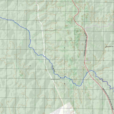 Getlost Map 7569 EBAGOOLA Topographic Map V14d 1:75,000 QLD Preview 2