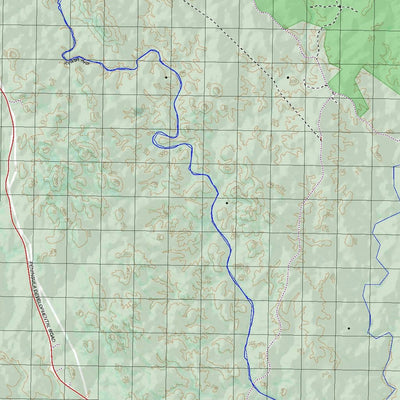 Getlost Map 7569 EBAGOOLA Topographic Map V14d 1:75,000 QLD Preview 3