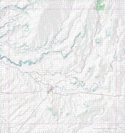 Getlost Map 7756 HUGHENDEN Topographic Map V14d 1:75,000 QLD Preview 1