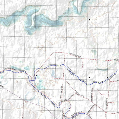 Getlost Map 7756 HUGHENDEN Topographic Map V14d 1:75,000 QLD Preview 3