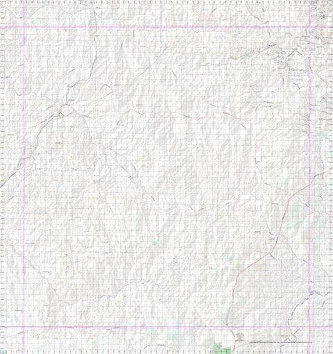 Getlost Map 7862 BULLOCK CREEK Topographic Map V14d 1:75,000 QLD Preview 1