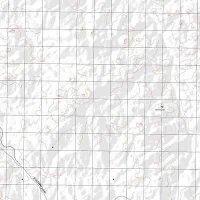 Getlost Map 7862 BULLOCK CREEK Topographic Map V14d 1:75,000 QLD Preview 2