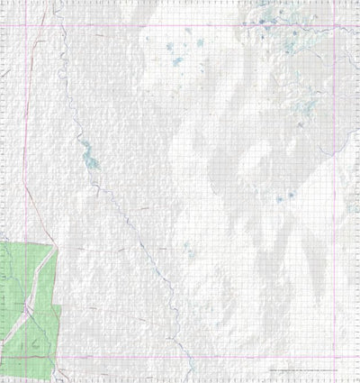Getlost Map 7955 WEBB LAKE Topographic Map V14d 1:75,000 QLD Preview 1