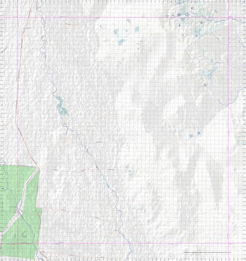 Getlost Map 7955 WEBB LAKE Topographic Map V14d 1:75,000 QLD Preview 1
