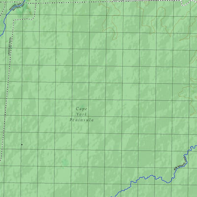 Getlost Map 7767 KENNEDY BEND Topographic Map V14d 1:75,000 QLD Preview 2