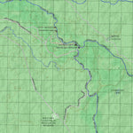 Getlost Map 7767 KENNEDY BEND Topographic Map V14d 1:75,000 QLD Preview 3