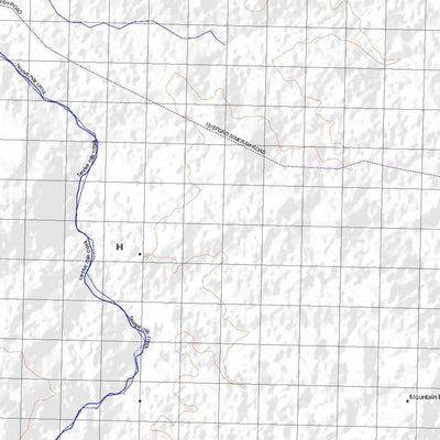 Getlost Map 7649 BIMERAH Topographic Map V14d 1:75,000 QLD Preview 3