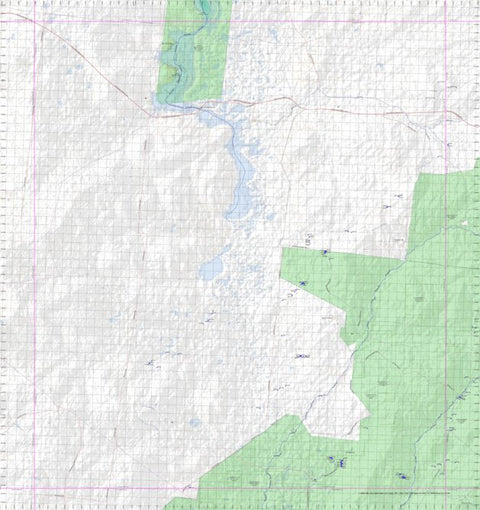Getlost Map 7741 DYNEVOR DOWNS Topographic Map V14d 1:75,000 QLD Preview 1
