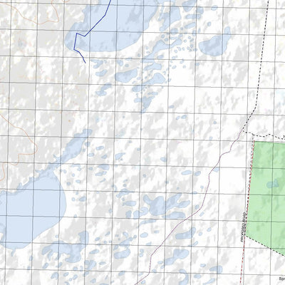 Getlost Map 7741 DYNEVOR DOWNS Topographic Map V14d 1:75,000 QLD Preview 2