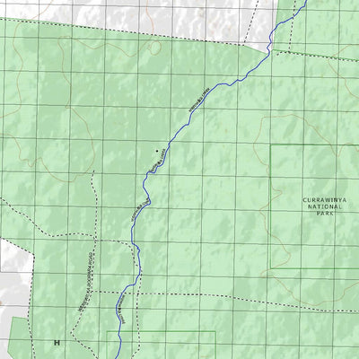 Getlost Map 7741 DYNEVOR DOWNS Topographic Map V14d 1:75,000 QLD Preview 3