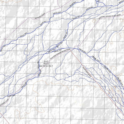 Getlost Map 7749 ISISFORD Topographic Map V14d 1:75,000 QLD Preview 3