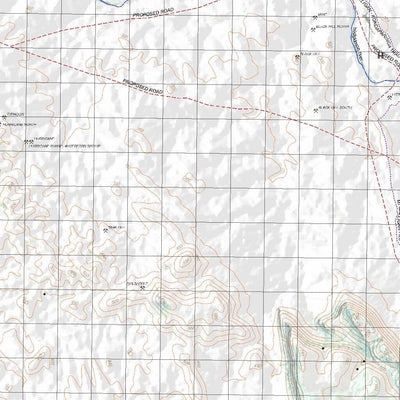 Getlost Map 7864 MOUNT MULLIGAN Topographic Map V14d 1:75,000 QLD Preview 2