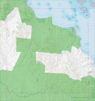 Getlost Map 7868 JEANNIE RIVER Topographic Map V14d 1:75,000 QLD Preview 1