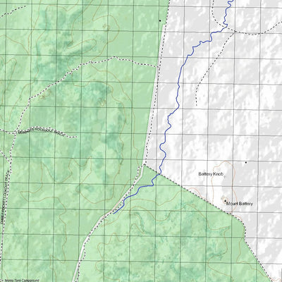 Getlost Map 7848 MEKAREE Topographic Map V14d 1:75,000 QLD Preview 2